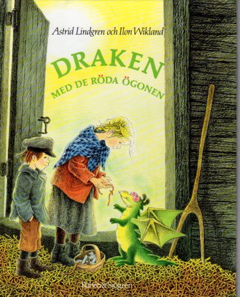 Astrid Lindgren Buch schwedisch - Draken med de röda ögonen